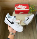 Buy Nike Air Force 07 Black Swoosh online with free shipping
