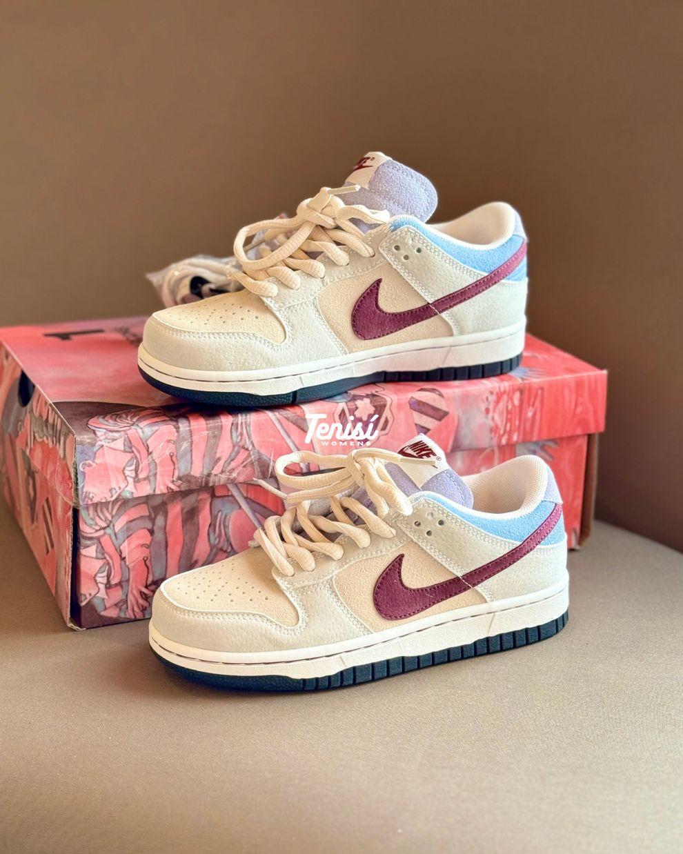 Nike SB Dunk Otomo Grey Red First Copy Sneakers – Side View