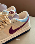 Nike SB Dunk Otomo Grey Red High-Quality Sole and Detailing
