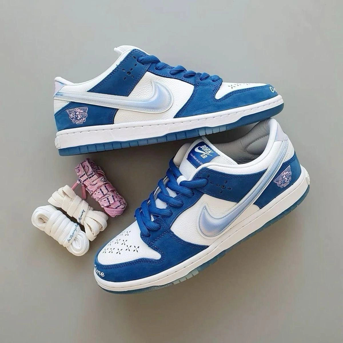 Nike SB Dunk The Borne x Raised - First Copy Sneakers