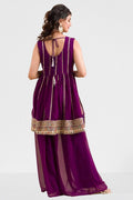 Nyra style kurti with attached embroidered sleeves