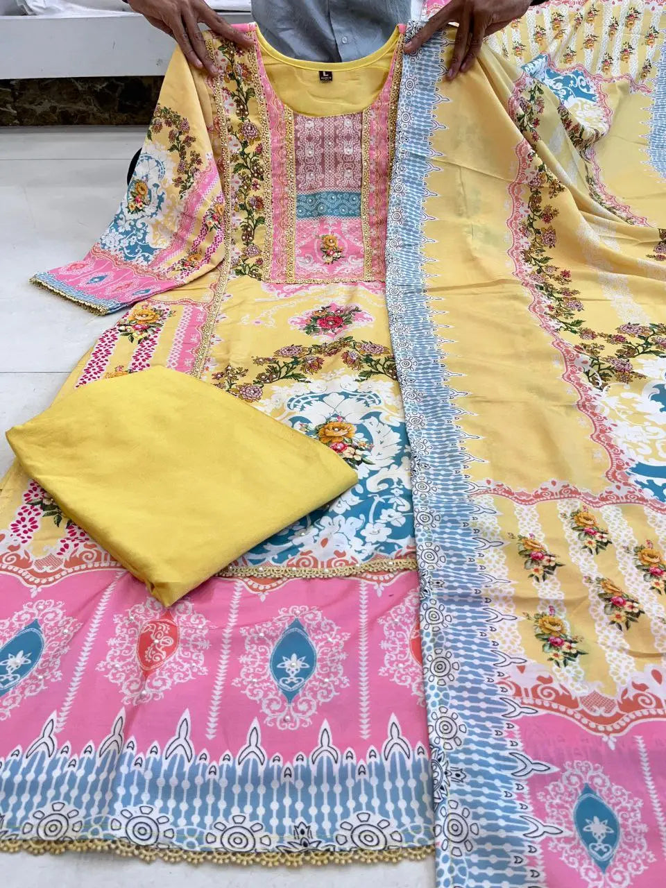 Premium Cotton Lined Pakistani Suit