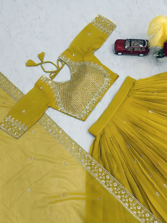 festive wear lehenga choli set