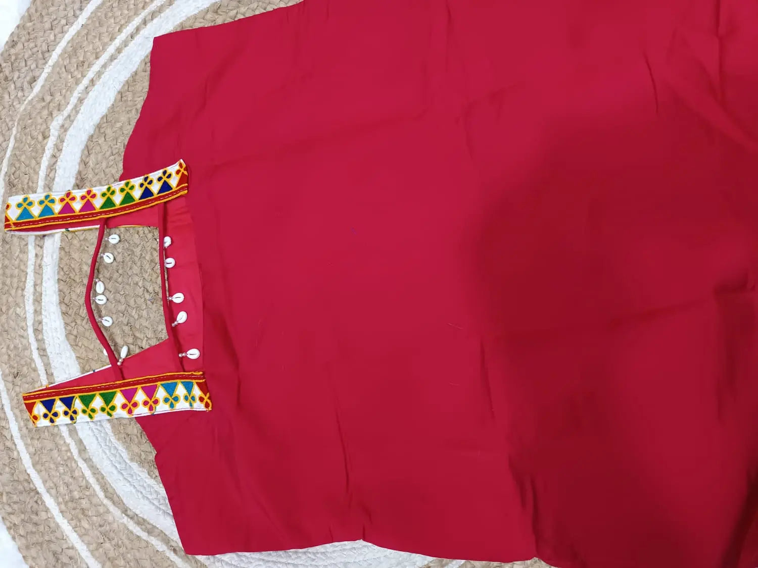 All sizes available in patch work dress