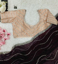 Pure Blooming Silk Georgette Saree With Sequence Design NextBuy