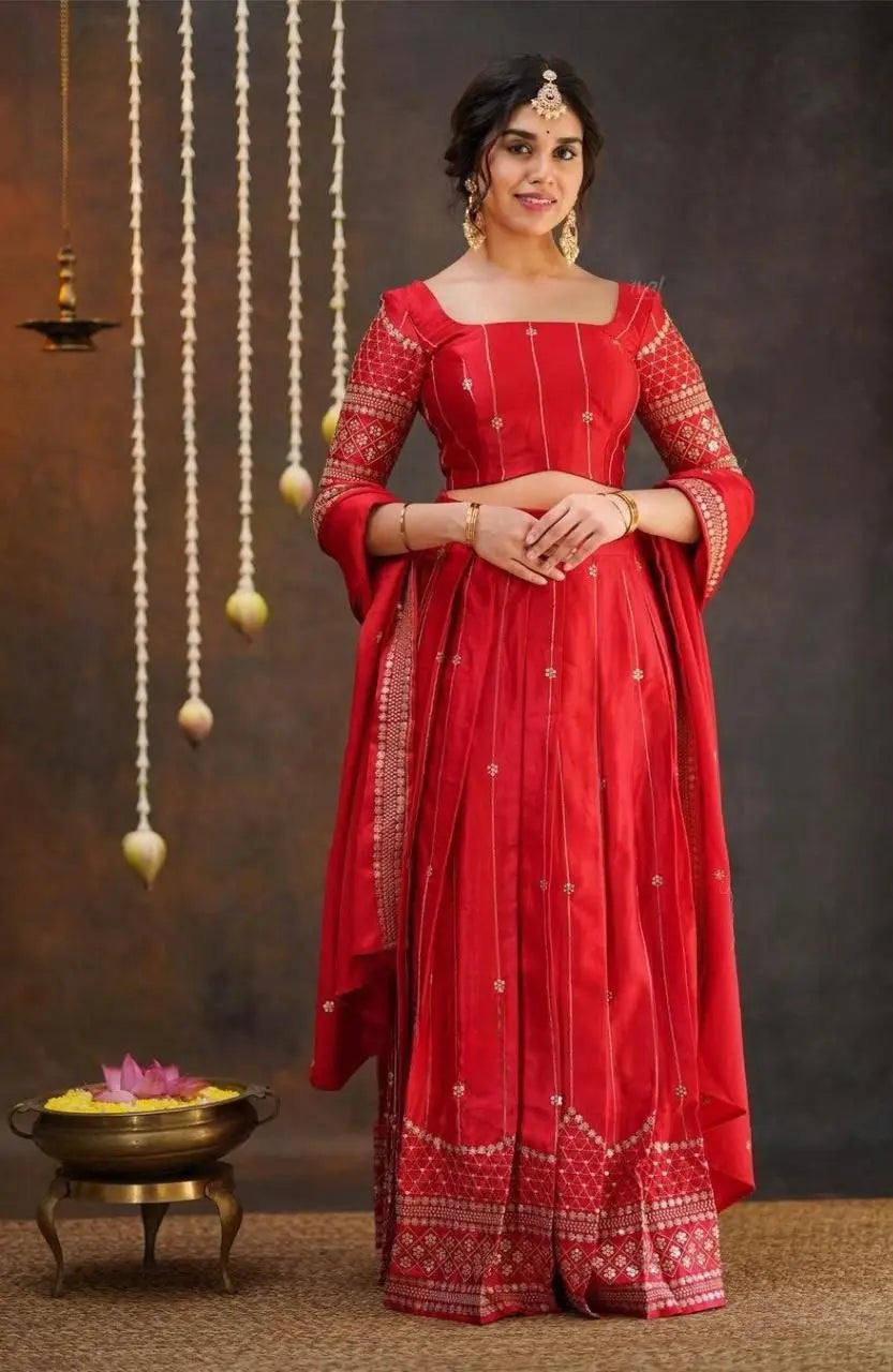 Launching Embroidery Lehenga Choli (5 COLORS) NextBuy