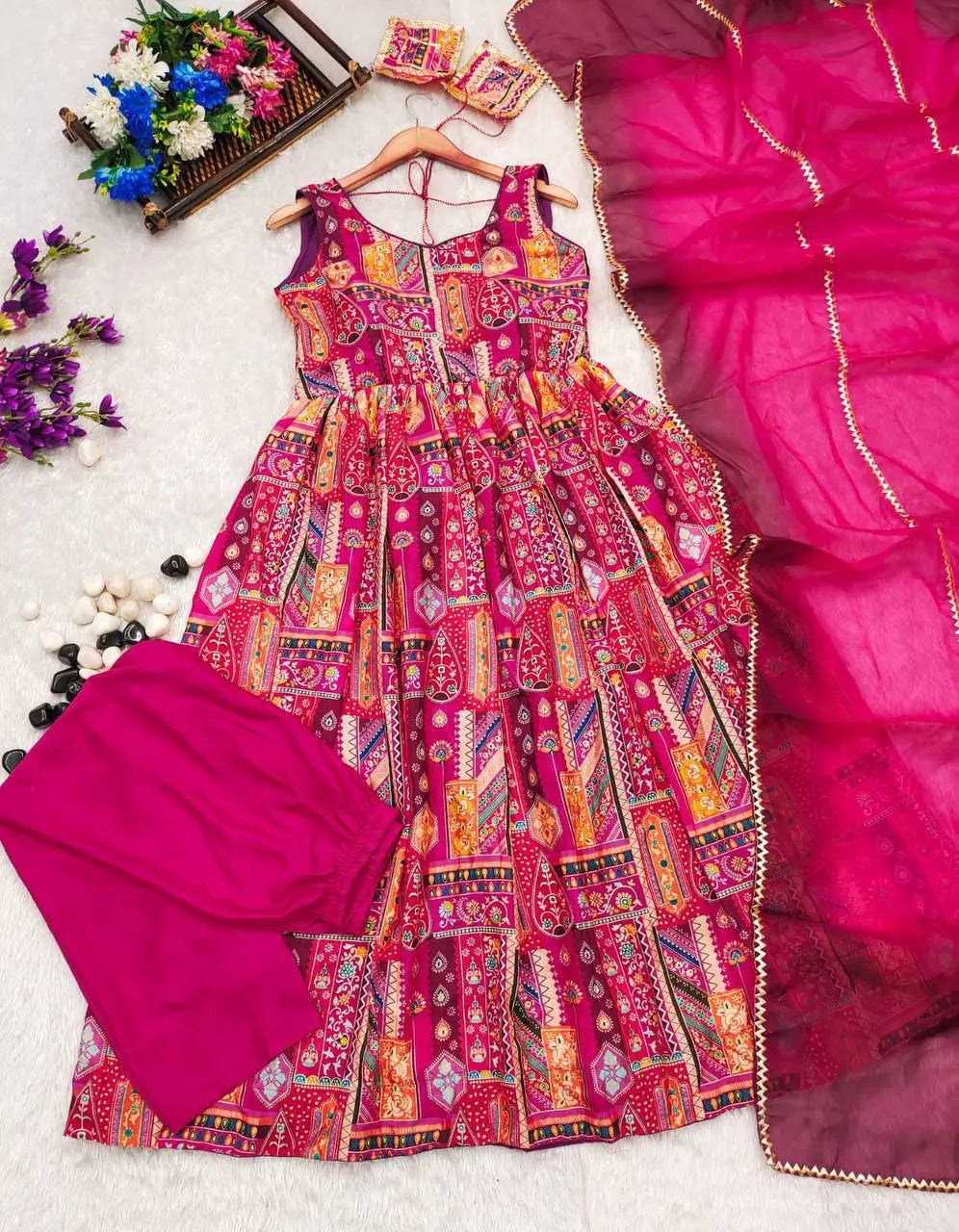 Luxurious Chinnon Silk Suit Set (3 Colors) NextBuy