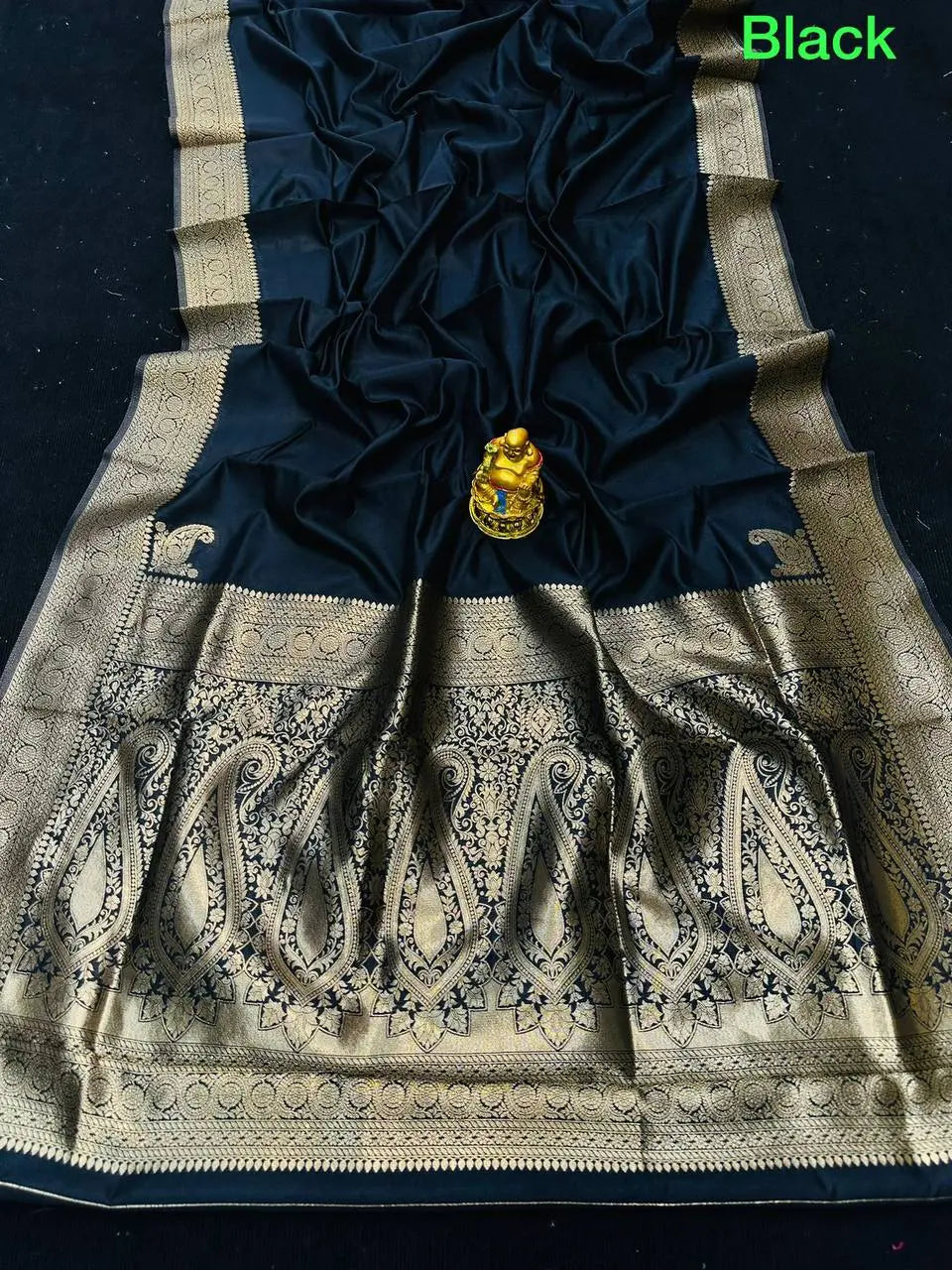 Pure Silk Saree With Pure Gold Jari Wewing Work With Running Blouse - NextBuy