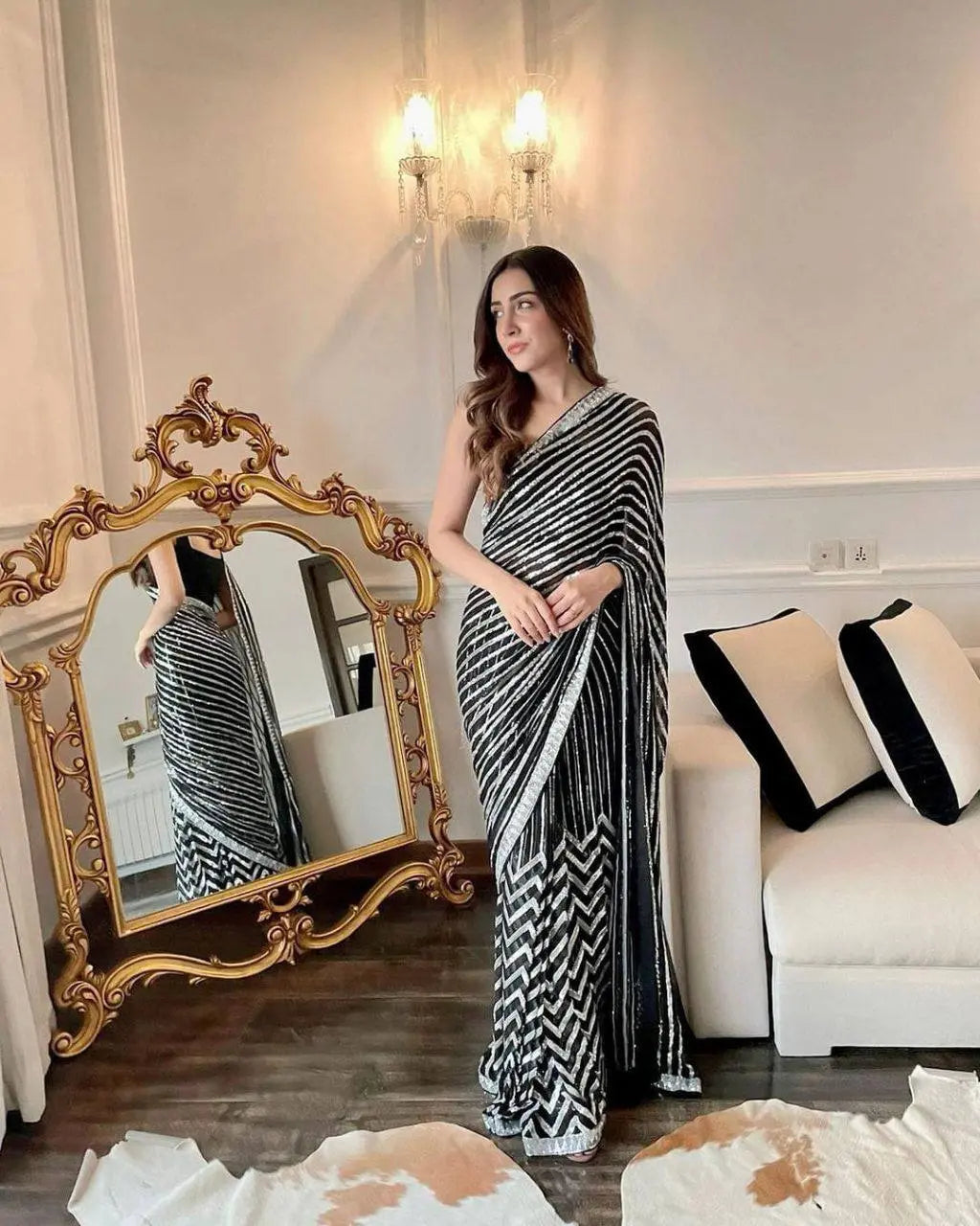 Presenting You Most Beautiful Seqwance Saree Collection - NextBuy