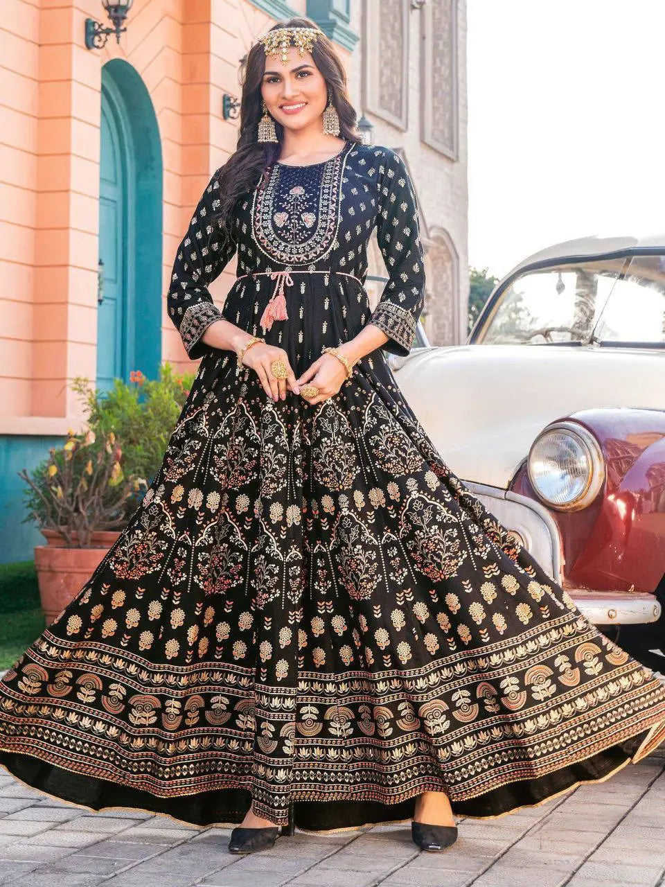 Beautiful Long Anarkali Gown Kurti Glam NX NextBuy
