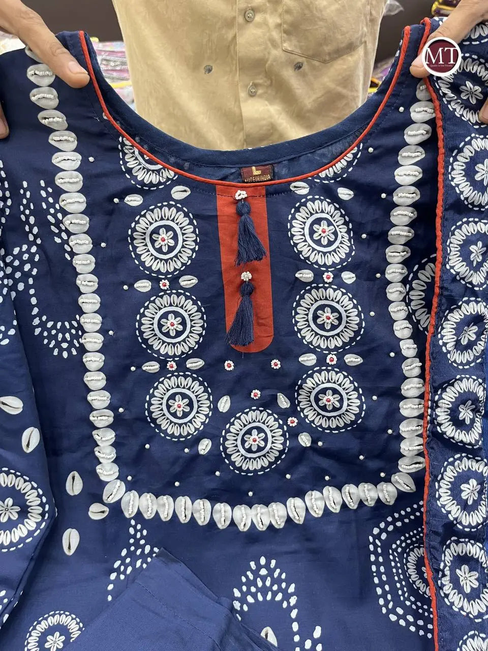 Blue Printed Suit Set NextBuy