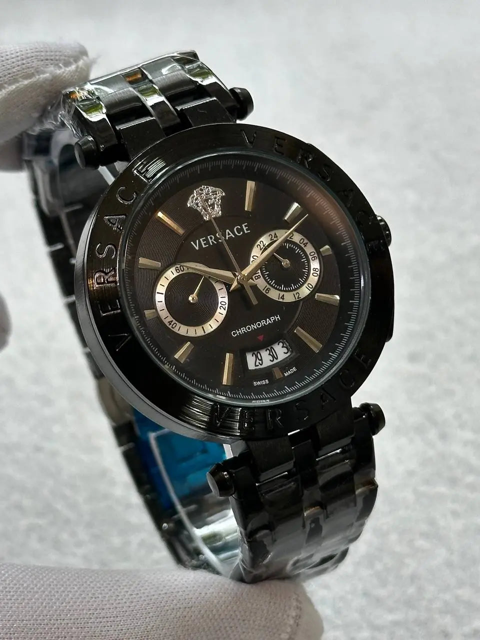 Versace Aion Chronograph - Premium Stainless Steel Watch for Men | 7AA Quality | 45mm Dial NextBuy