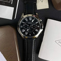 FS4812 Fossil watch featuring a silver glossy dial and stylish design
