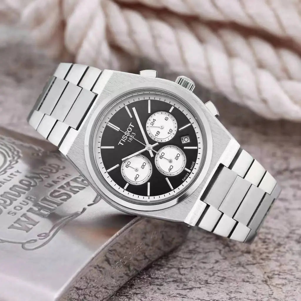 Tissot PRX Chronograph for Men - Premium Stainless Steel, Working Chronograph, 42mm Dial NextBuy