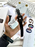 Luxury Apple Watch Series 9 Combo – The perfect tech upgrade featuring the Apple Watch Series 9 with premium features, advanced performance, and stylish design.