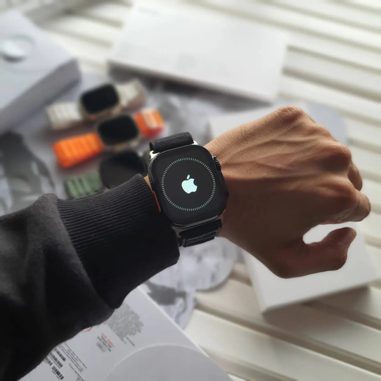 Watch Ultra2 with HD Display – Featuring a premium titanium case and fitness tracking, the 49MM Ultra2 smartwatch offers cutting-edge performance in a sleek design.