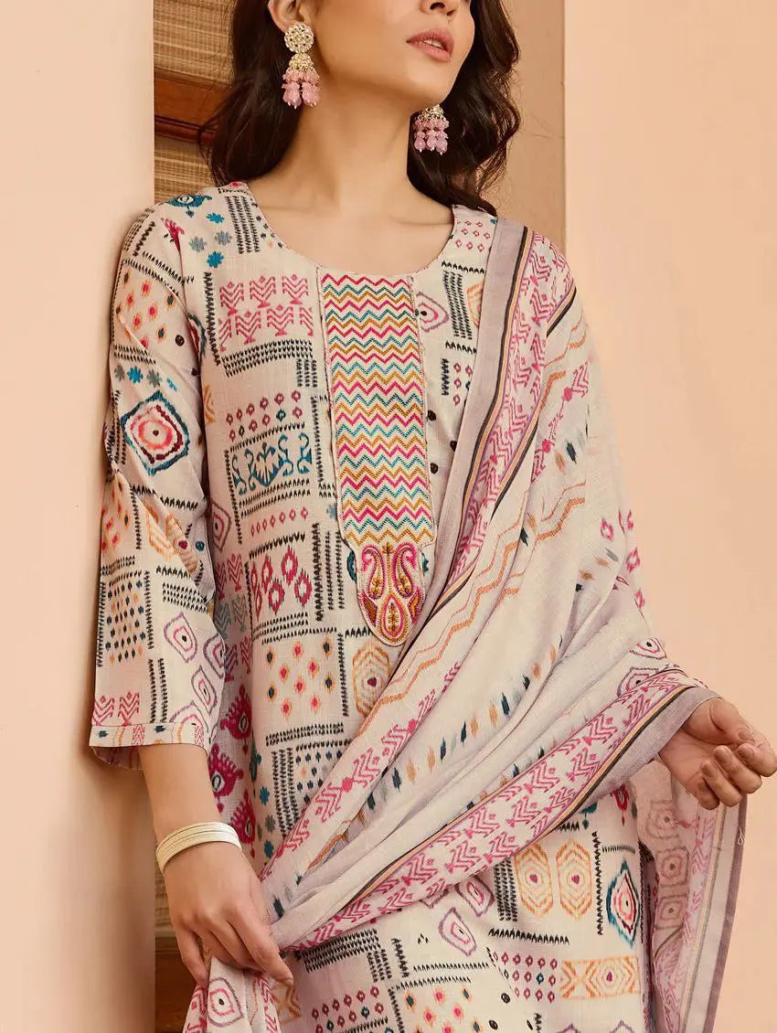 Introducing New Kurti Duptta And Bottom Set NextBuy