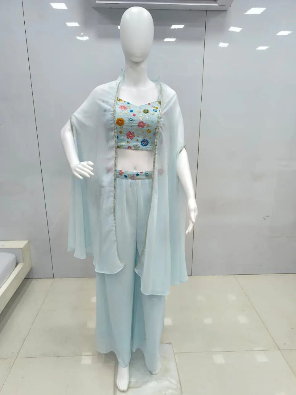 SHRUG STYLE PLAZO PAIR SET NextBuy