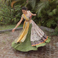 Bandhej Patola Foil Print Lahenga Choli (Full stitched) NextBuy