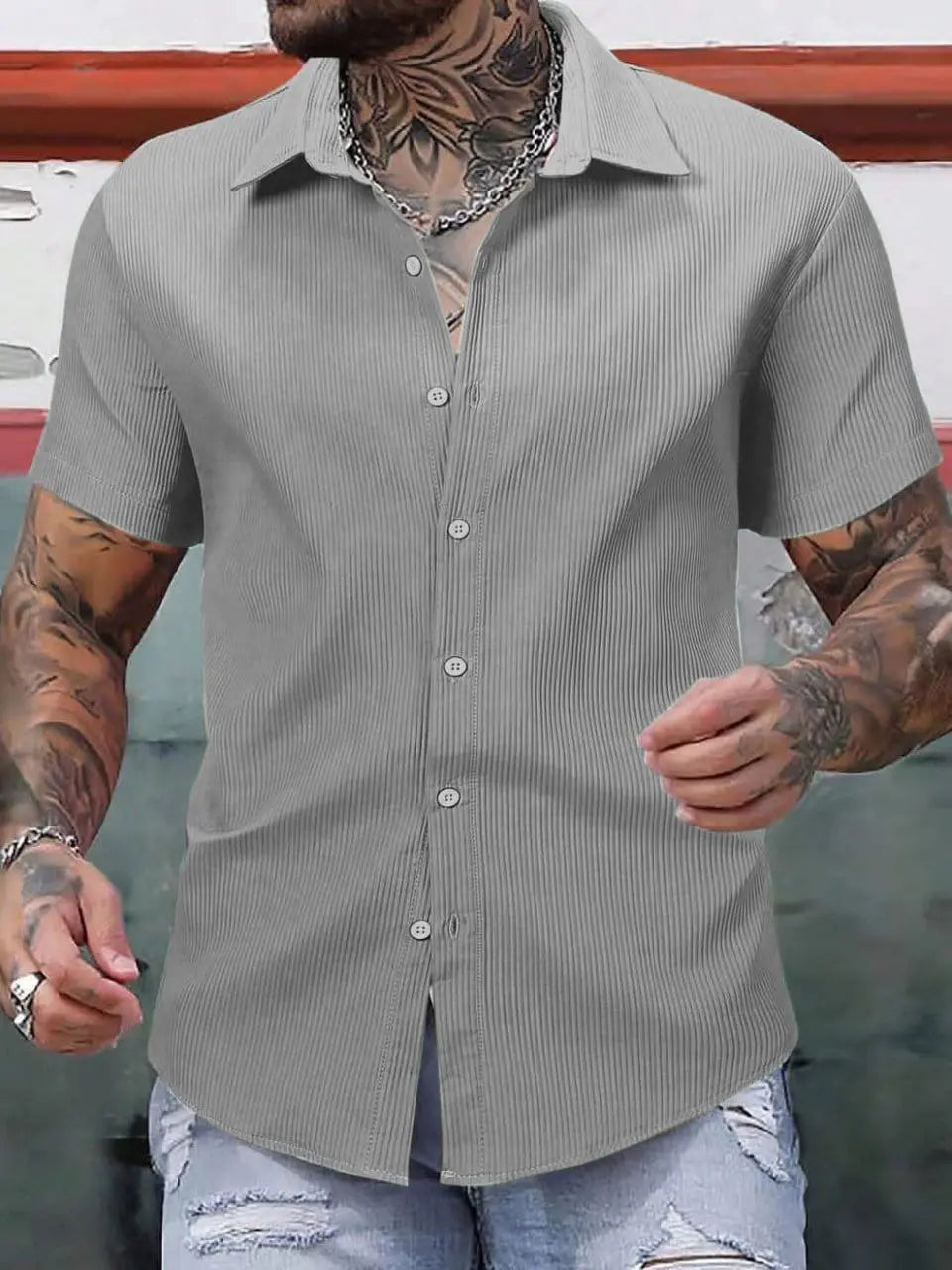 EXCLUSIVE COTTON FABRIC SHIRT NextBuy