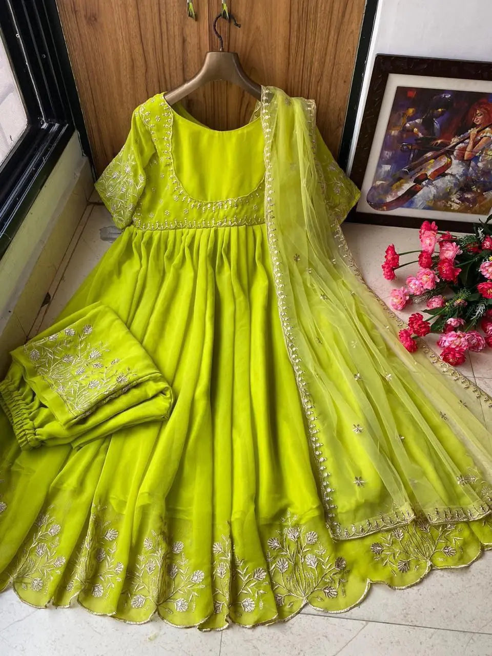 DESIGNER EMBROIDERED ANARKALI GOWN NextBuy