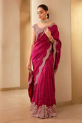 Vichitra Silk Embroidery Saree NextBuy