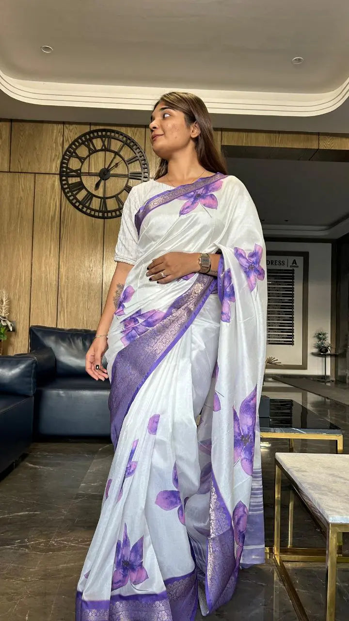 Soft Cotton Crape Fabric With High-Quality Digital Print NextBuy