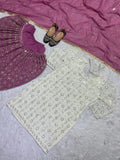 Designer Party Wear Look Top Dhoti Styles Salwar and Dupatta NextBuy