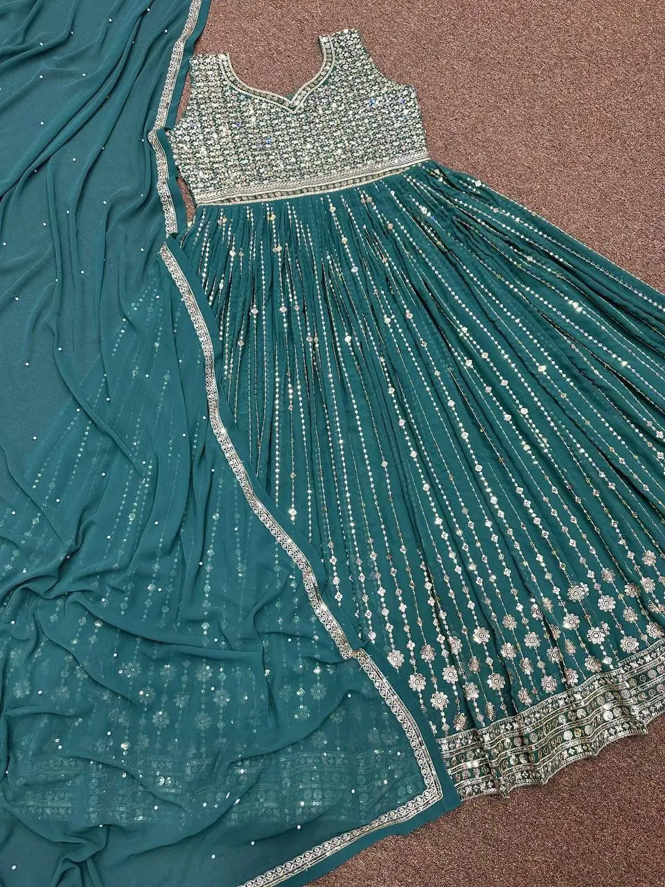 DESIGNER PARTY WEAR GOWN WITH DUPATTA NextBuy