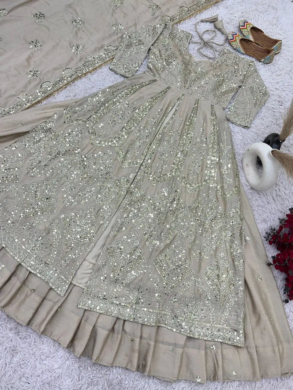 Introducing Designer Party Wear Gown with Lehenga Collection NextBuy