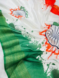 Triranga Printed Saree - Celebrate India's National Festival in Style NextBuy