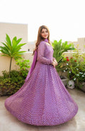New Designer Anarkali Suit in Fox Georgette with Sequins Embroidery