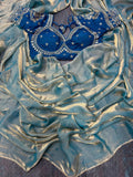 Premium Space Silk Saree with Rich Texture and Detailing