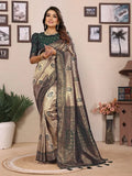 Tissue Silk Sarees - Elegant Handloom Zari Weaving Collection NextBuy