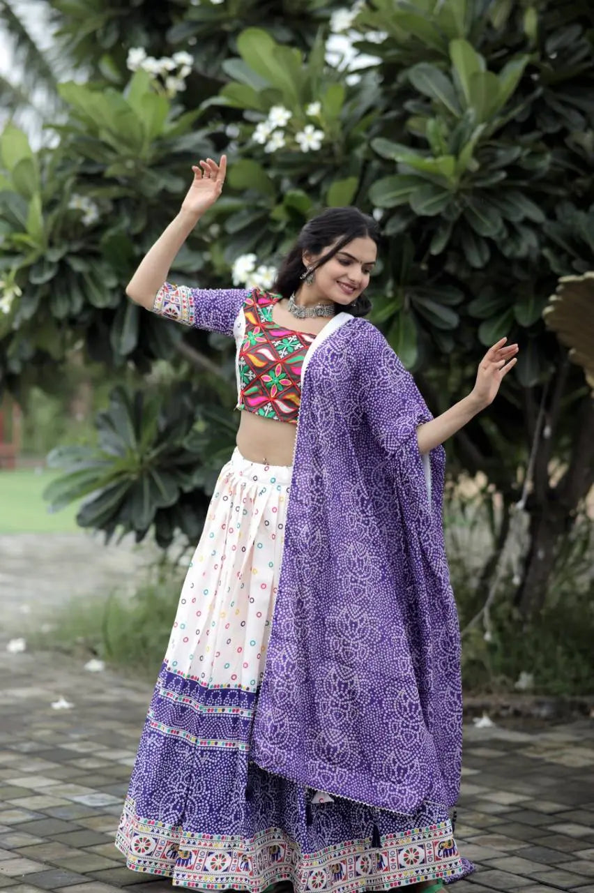 Adorable Designer Printed Lehenga choli Set - NextBuy