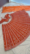 The Traditional Elegance And Modern Style The Vibrant Color Lehenga NextBuy
