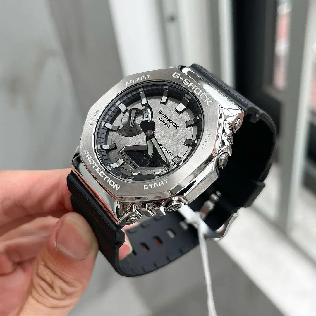G-Shock GM-2100-BB-1A Unisex Metal Body Watch Premium 7AA Collection