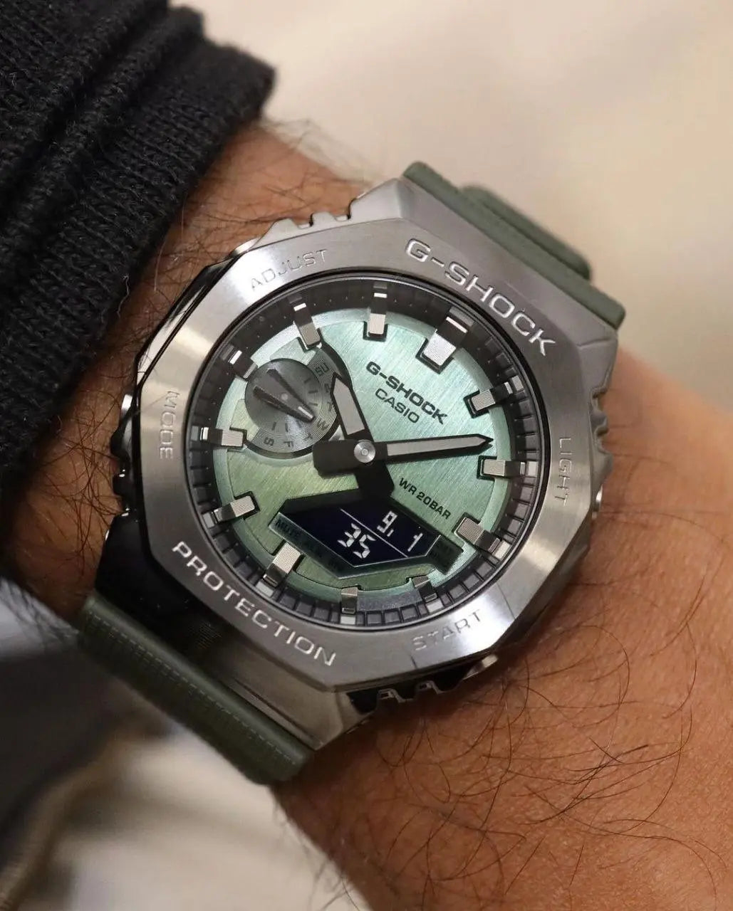 G-Shock Olive Green GM-2100-BB-1A Unisex Watch | 7AA Premium