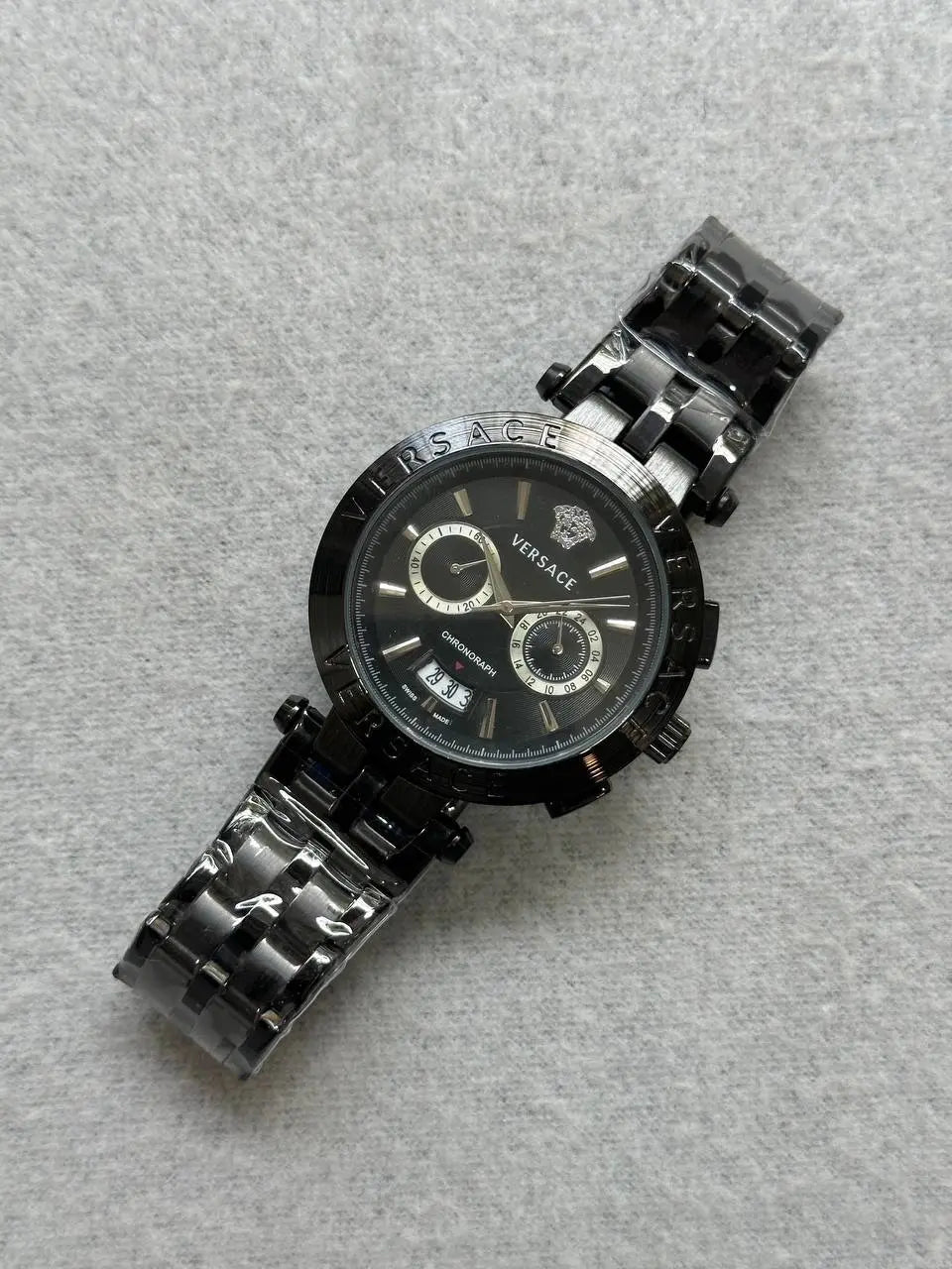 Versace Aion Chronograph - Premium Stainless Steel Watch for Men | 7AA Quality | 45mm Dial NextBuy