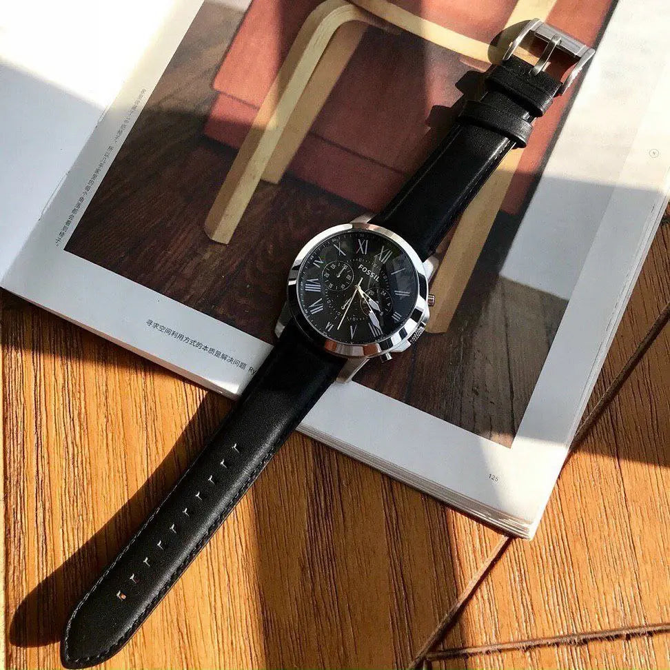 Fossil FS4812 budget-friendly men's watch with precision chronograph