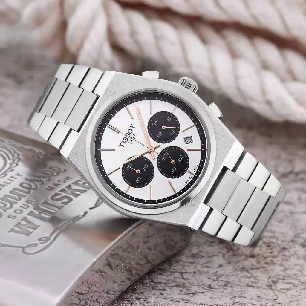 Tissot PRX Chronograph for Men - Premium Stainless Steel, Working Chronograph, 42mm Dial NextBuy