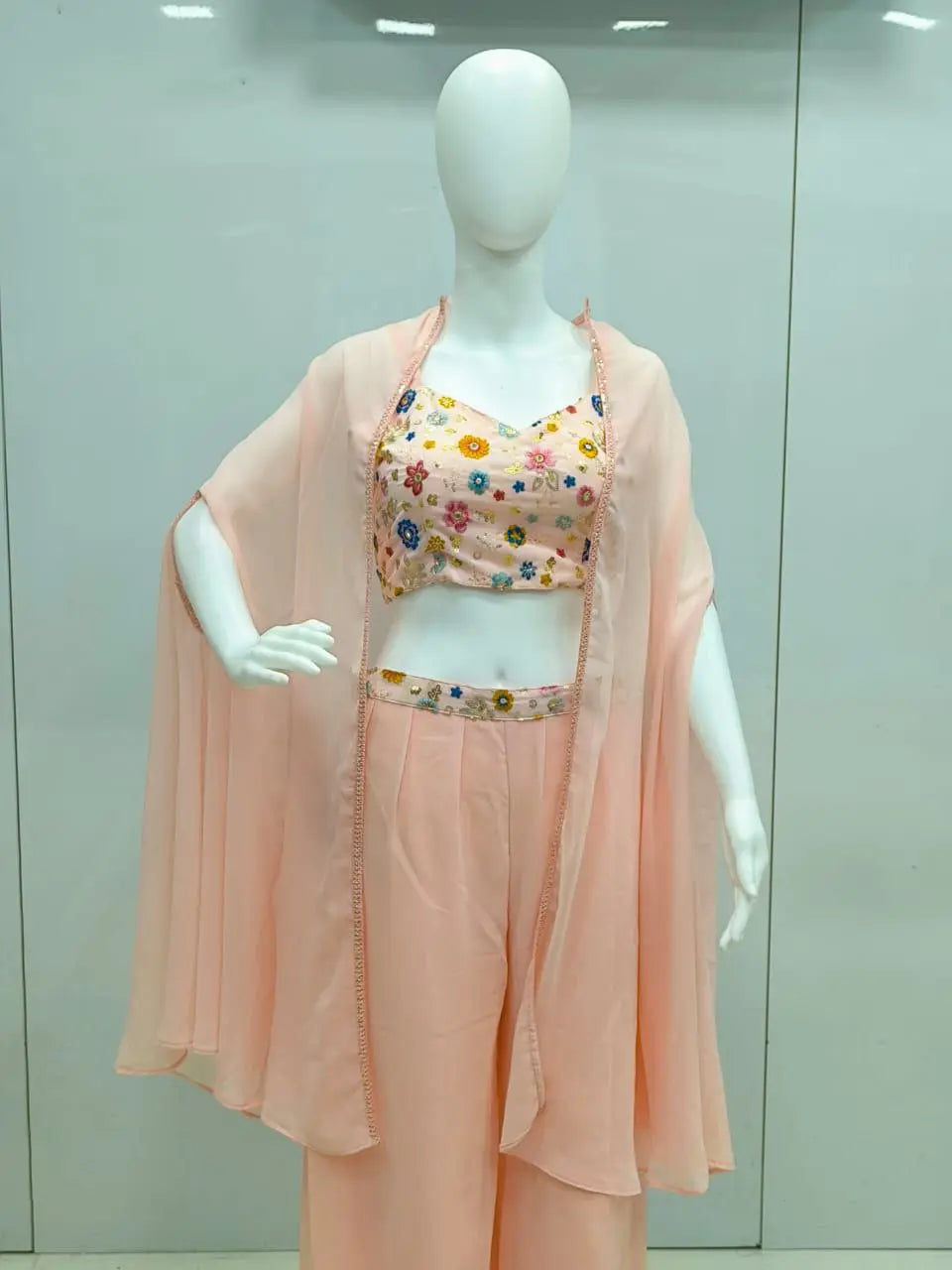 SHRUG STYLE PLAZO PAIR SET NextBuy