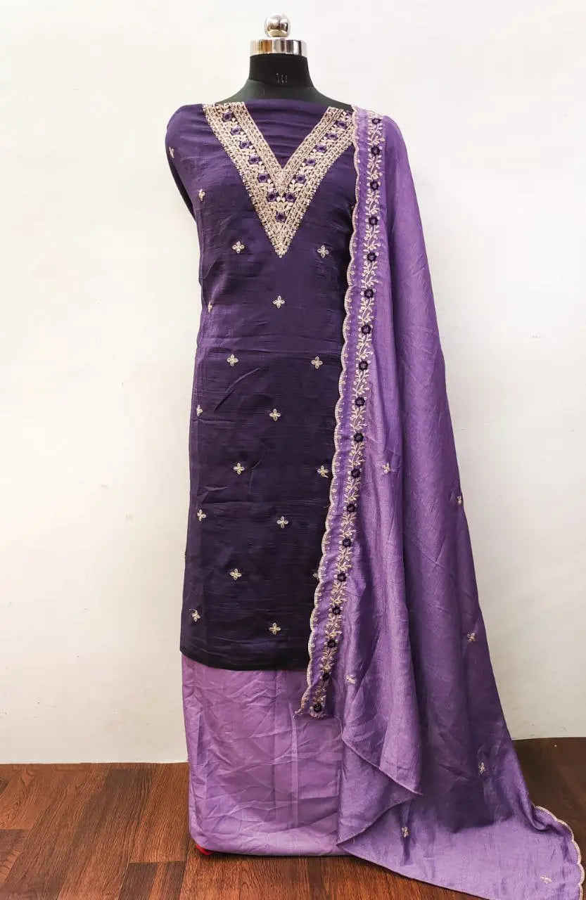 VICHITRA SILK WITH MULTI SQUANCE WORK NextBuy