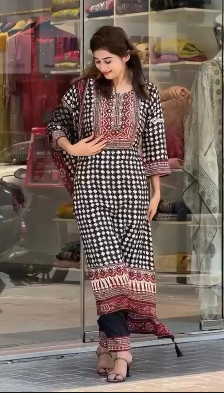 Kurti Suit Set Seems To Be A Party Wear Outfit NextBuy