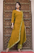 Embroidered Kurti Palazzo Set (6 Colors) NextBuy
