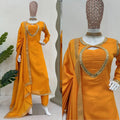 CHINNON SILK THREAD SEQUENCE WORK KURTI NextBuy