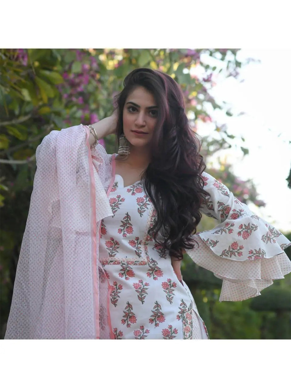 Top Pant Dupatta Set NextBuy