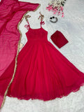 Georgette Anarkali Suit NextBuy