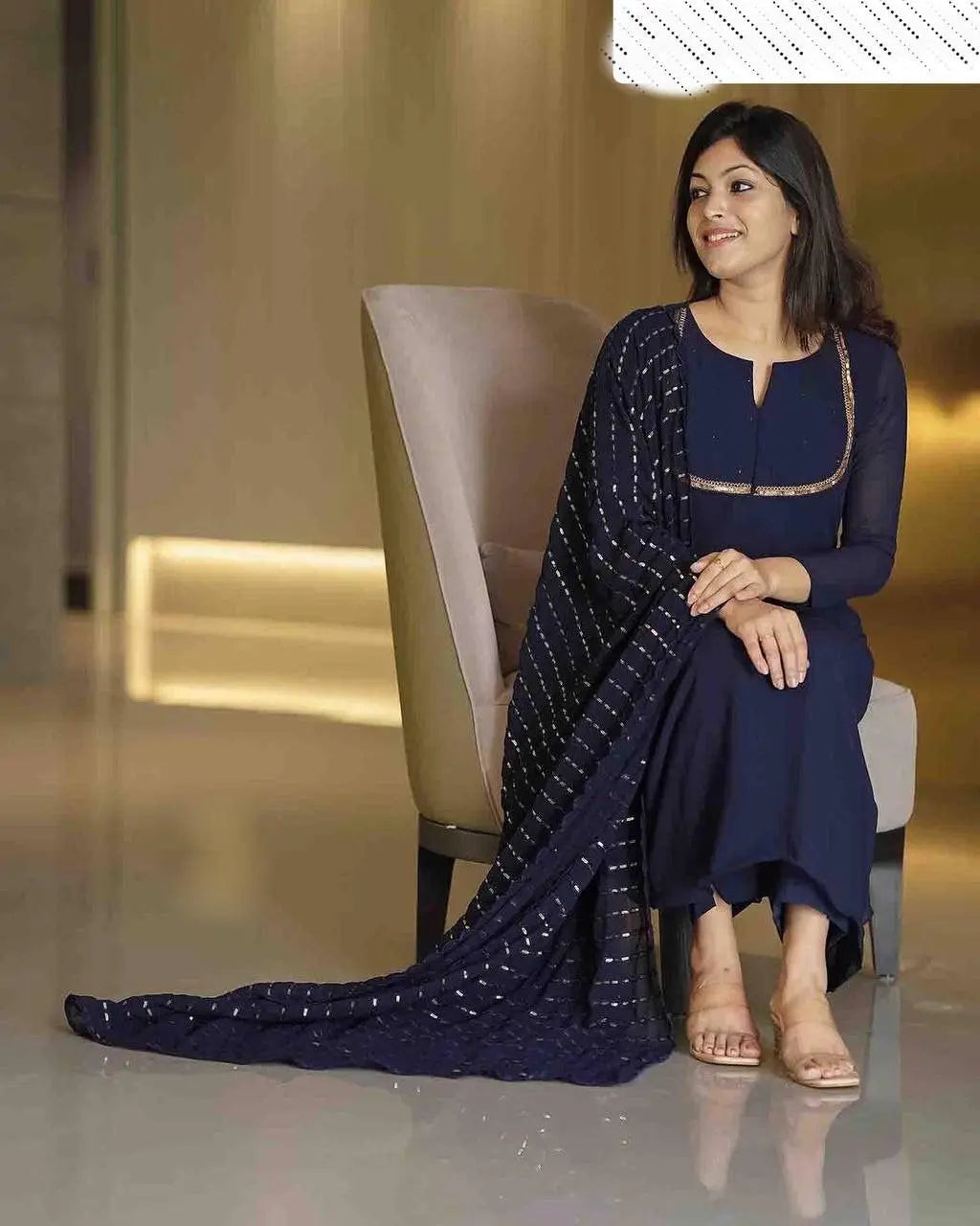 ANARKALI GOWN-BOTTOM WITH DUPATTA NextBuy