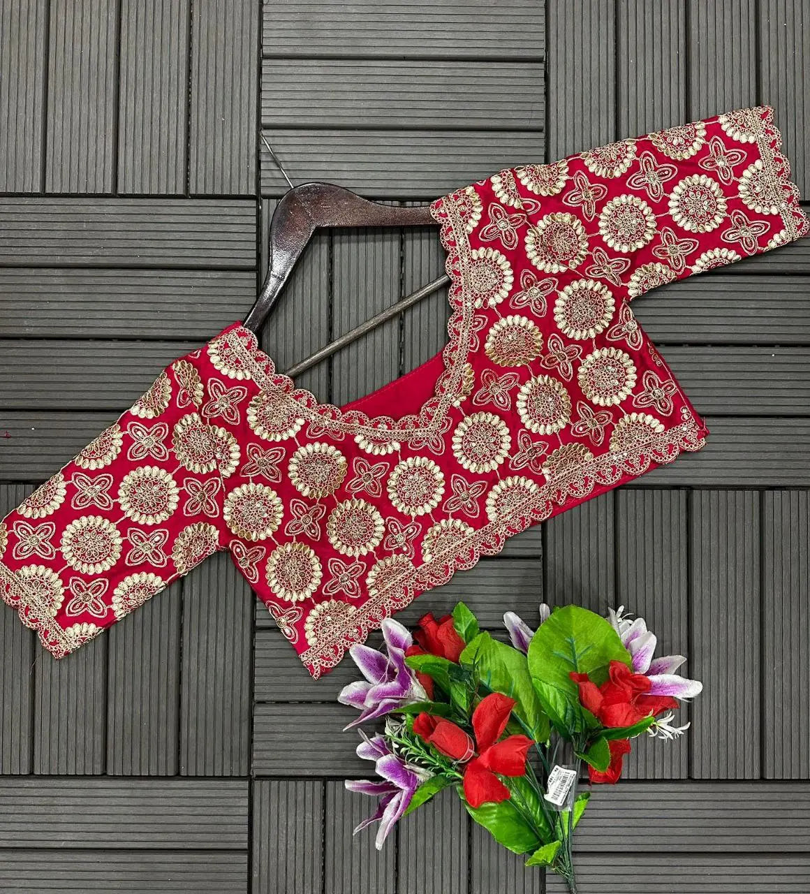Embroidery Work Digital Print Lehenga Choli (Full Stitched) NextBuy